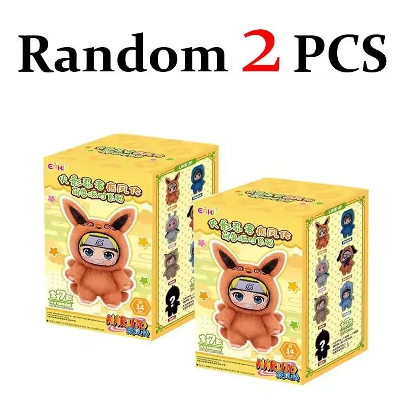 Bandai Naruto Shippuden Party Series Blind Box - Cute Uzumaki Plush & Mystery Stuffed Toy Collectible Gift