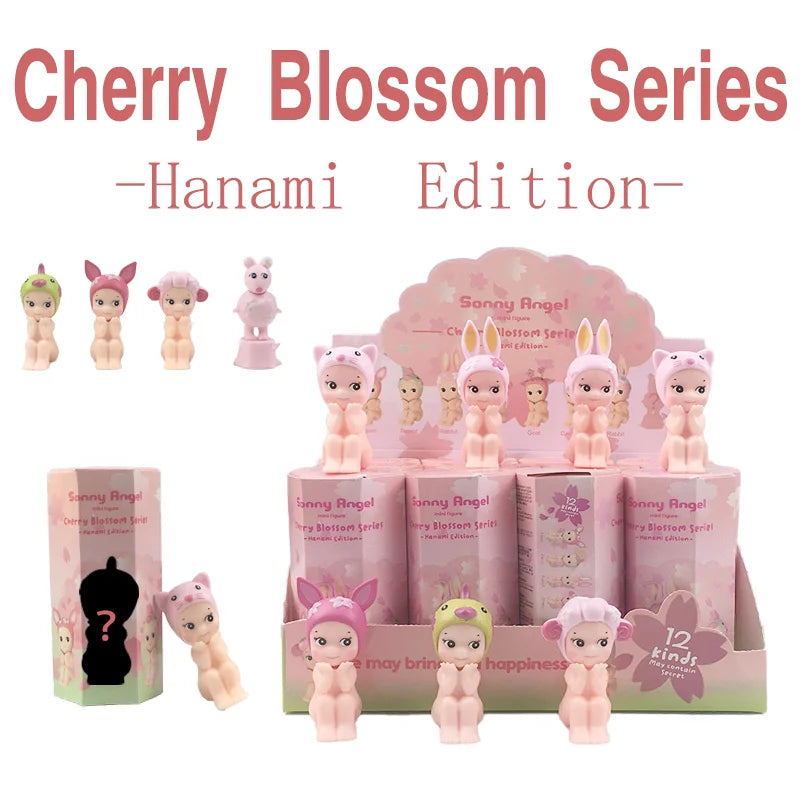 2025 Hot selling Sunny Angel Cherry Blossom Series Blind Box Anime Figures Ornaments Dolls Fans Children Gift Random Blind Box