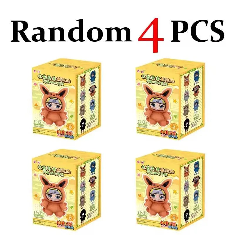 Bandai Naruto Shippuden Party Series Blind Box - Cute Uzumaki Plush & Mystery Stuffed Toy Collectible Gift